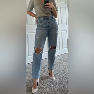 Carly Jean Los Angeles Topanga Boyfriend Jeans, size 7